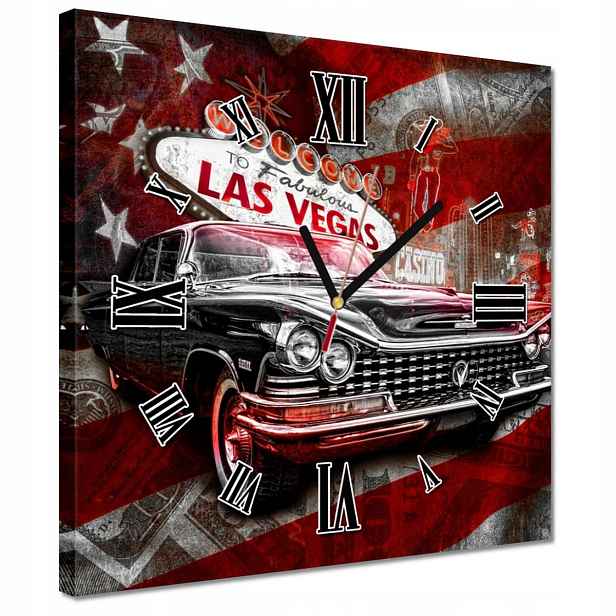 30x30 Báječné hodiny Las Vegas