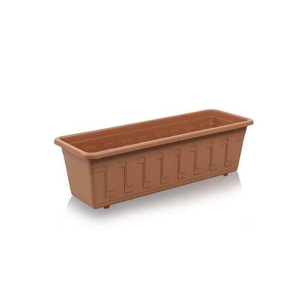 PLASTKON - Truhlík 50cm GARDEN terakota