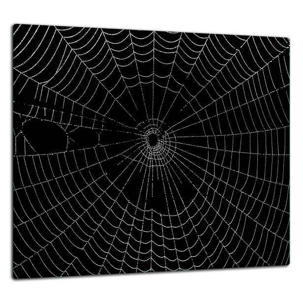 Skleněná Ochranná Deska Panel Lepidlo 65x60 Černá
