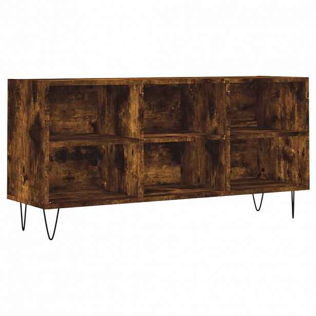 vidaXL TV skříňka kouřový dub 103,5 x 30 x 50 cm kompozitní dřevo