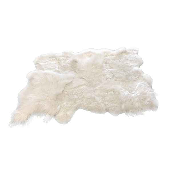 Bílý koberec z ovčí kůže Sheep white - 200*160*12cm J-Line by Jolipa