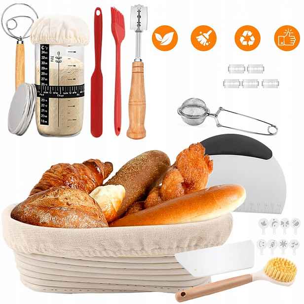 Kompletní Sada Pro Fermentaci S Oválným Košem A Sklenicí 730 ML