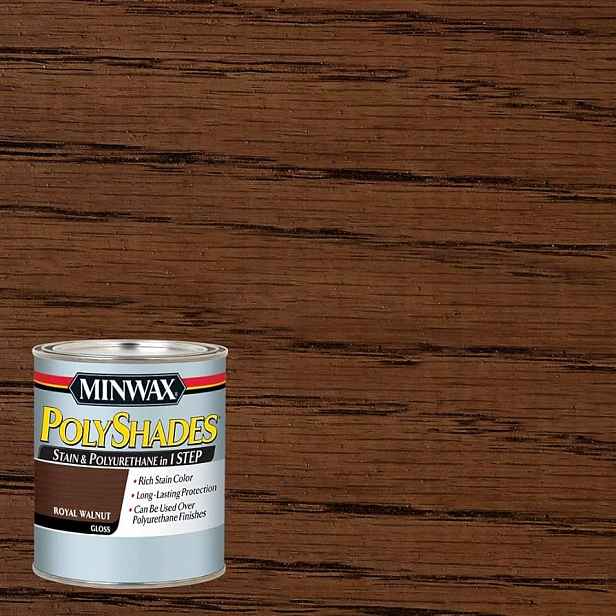 Minwax PolyShades Lak na dřevo 946 ml Gloss Royal Walnut