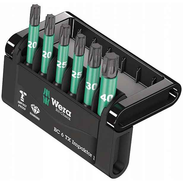 sada koncovek Torx 50 mm 1/4", Wera [05057693001]