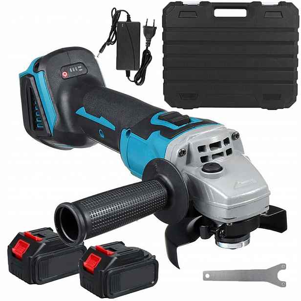 Úhlová Bruska Bruska S Nastavitelným Výkonem 800 W 125 MM Kotouče