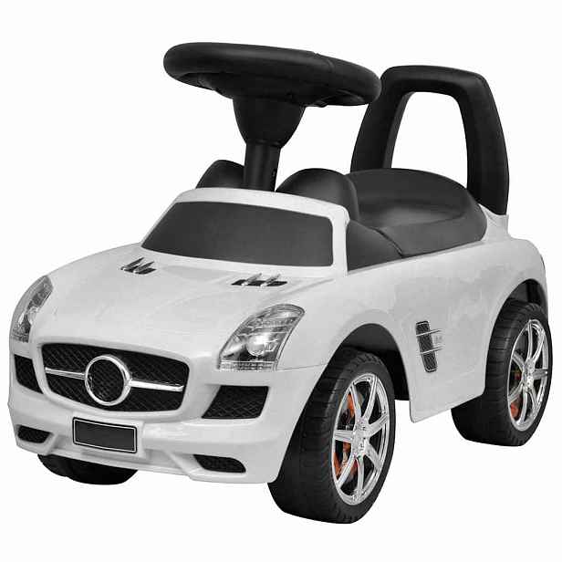 vidaXL Dětské auto / odrážedlo bílé