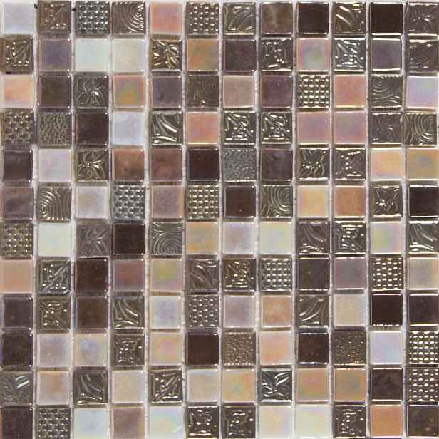 Skleněná mozaika Oriental coffee 30x30 cm lesk ORIENTALCO