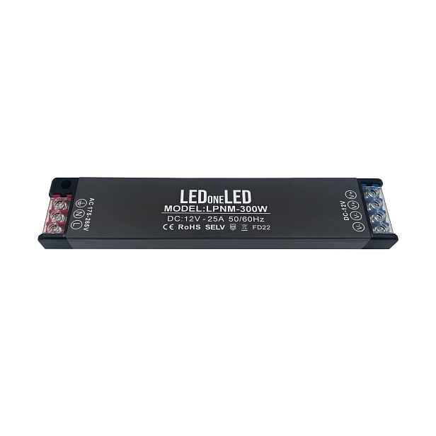 Nejtenčí Slim Napájecí Zdroj Nami 12V 300W IP20