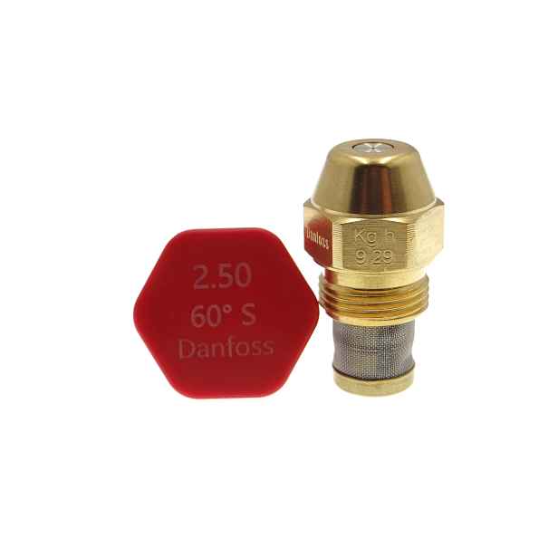 Tryska Danfoss pro olejové hořáky 2,50 USgal/h 60°S 9,29 kg/h