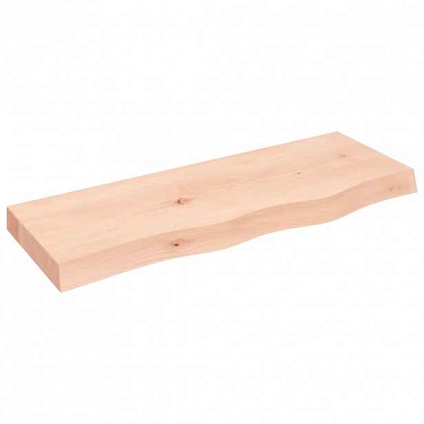vidaXL Koupelnová deska 80x30x(2-6) cm neošetřené masivní dřevo