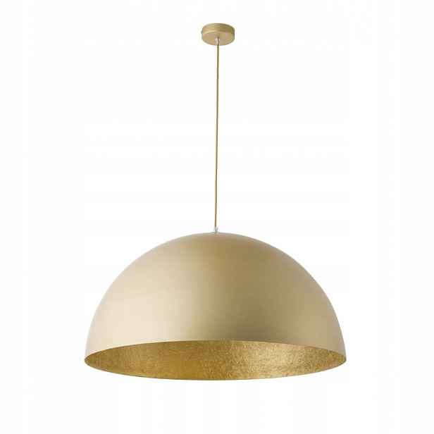 Závěsné svítidlo Sfera 70 Zlatá Ocel Lakovaná 1xE27 Sigma Lighting 115 cm