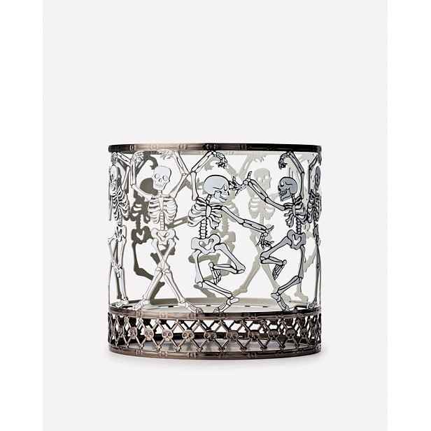 Bath&Body Works Glow-in-the-Dark Dancing Skeleton držák na 3knotovou svíčku