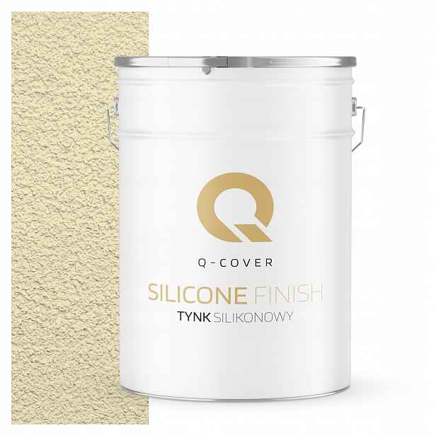 Fasádní Silikonová Omítka Žlutá Světlá F622 25KG Granulace 2.0mm