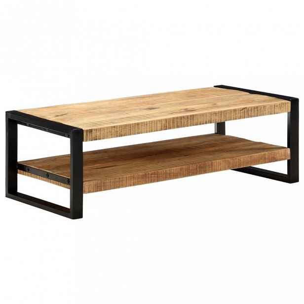 Konferenční stolek dřevo / kov Recyklované dřevo