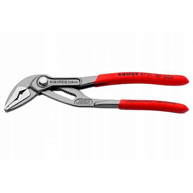 Nastavitelné kleště Knipex Cobra Es 180 mm úzké 87 51 180 pro trubky Najder