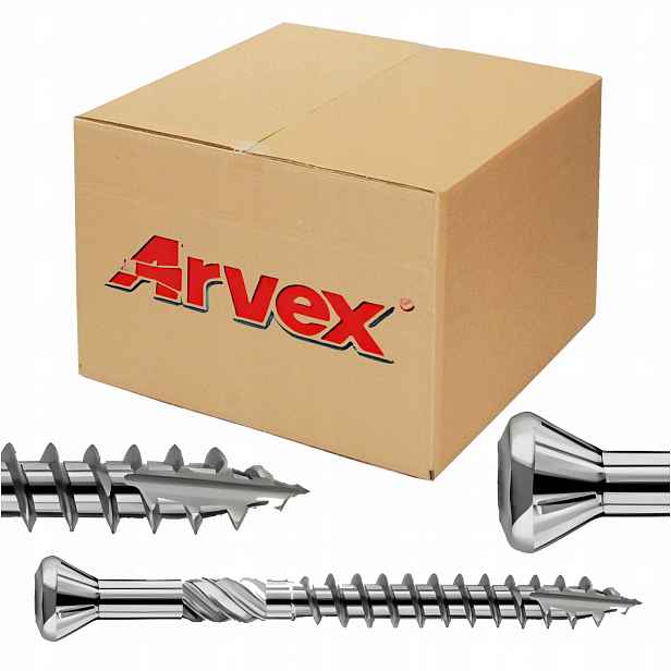 Nerezové vruty 5x100 terasové bit torx 200 ks