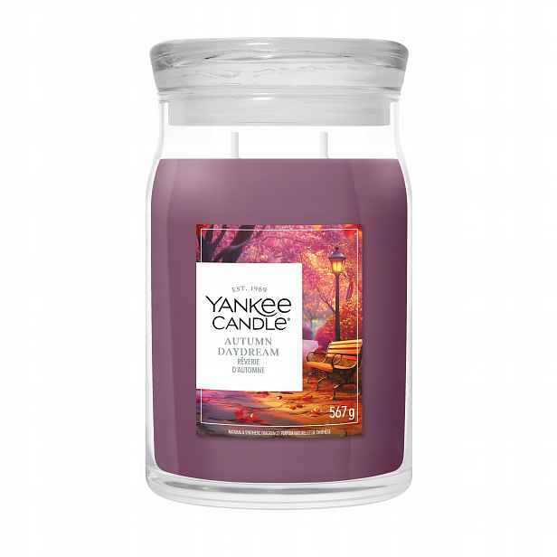 Velká vonná svíčka Yankee Candle Autumn Daydream