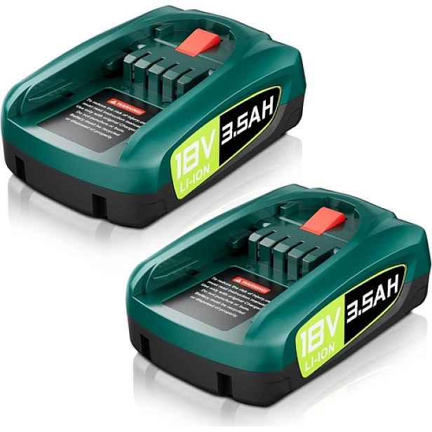 2 x Akumulátor 18 V 3,5 Ah, náhrada Bosch 18 V Psr, Psb, Pst