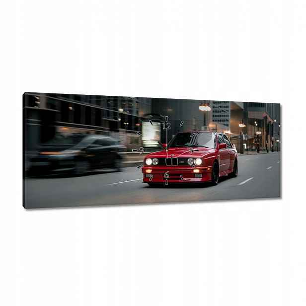 Klasické hodiny 100x40 Bmw M3 BeeMka