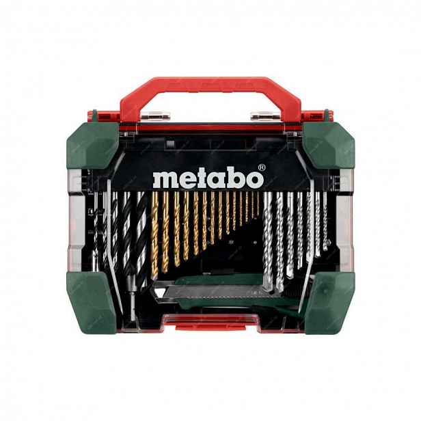 Metabo - 55dílná sada bitů a vrtáků 626707000