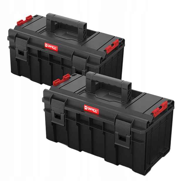 Qbrick System Pro 500 Basic s podnosem, plastový box na nářadí, 14 l x 2