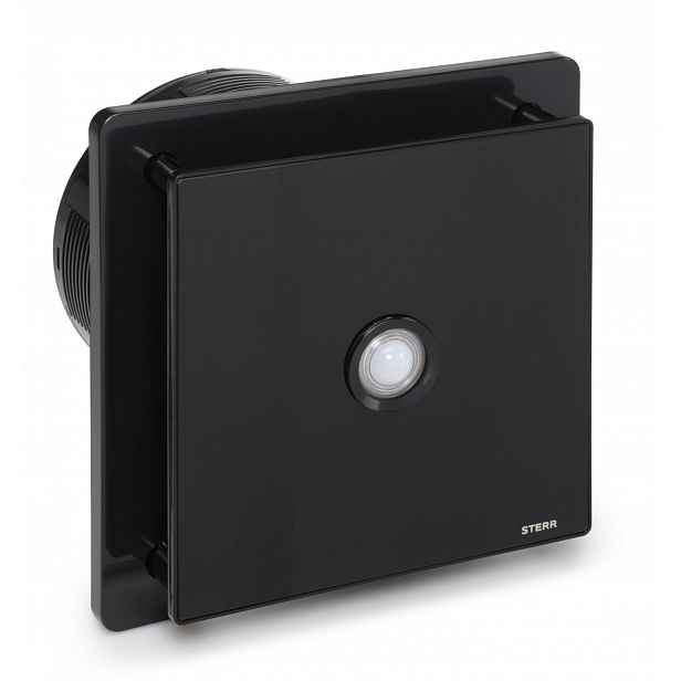 Sterr BFS150P-B 150 mm koupelnový ventilátor, senzor pohybu, černý