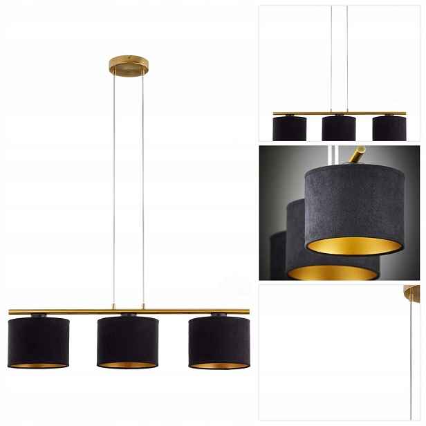 Závěsná lampa Ariel zlatá, moderní nad jídelní stůl Sigma Lighting