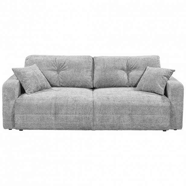 MID.YOU ROZKLÁDACÍ POHOVKA, textil, šedá