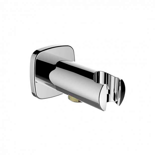 Laufen - Připojení sprchové hadice s nástěnným držákem City 1/2", chrom HF504773100000