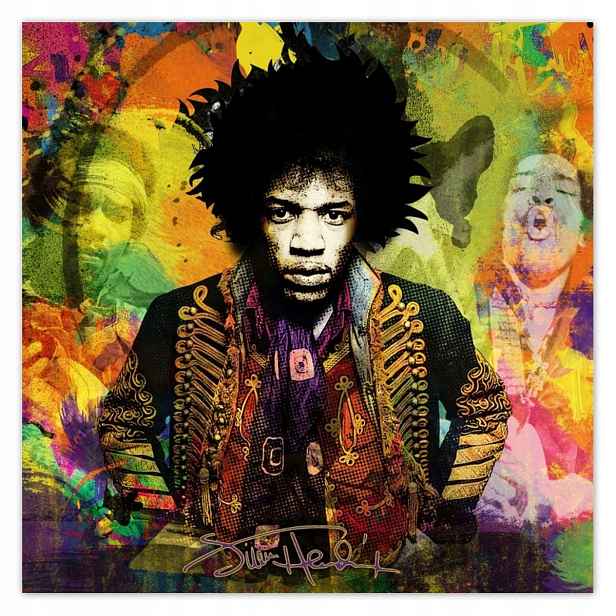 Fototapety 208x208 Jimmy Hendrix