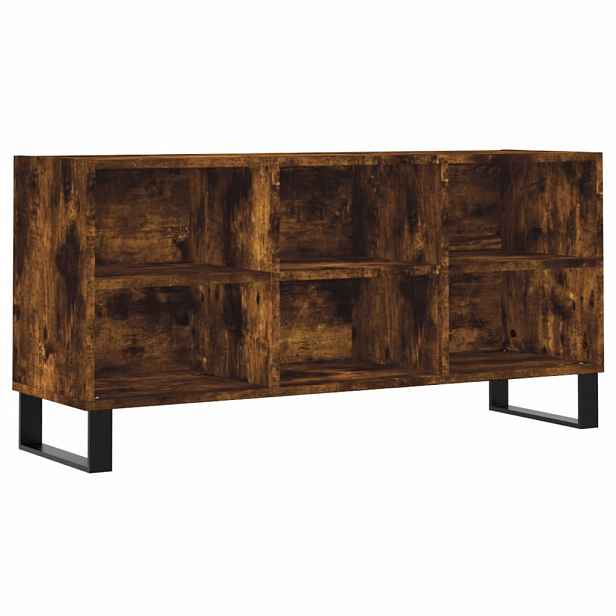 vidaXL TV skříňka kouřový dub 103,5 x 30 x 50 cm kompozitní dřevo