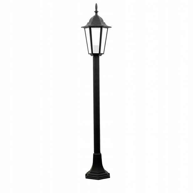 Retro stojící zahradní lampa Liguria 96 cm E27 IP43 černá Goldlux 202185
