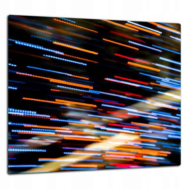 Skleněná Ochranná Deska Panel Lepidlo 65x60 Světla