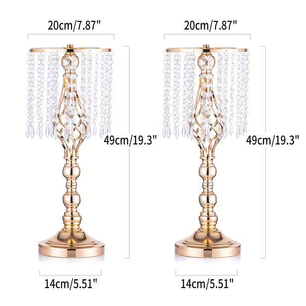 TEMU 2ks Elegantní malá kovová váza, Bohémská dekorativní váza s umělými květinami, Zlatý a stříbrný křišťálový stojan na květiny, Perfektní středový