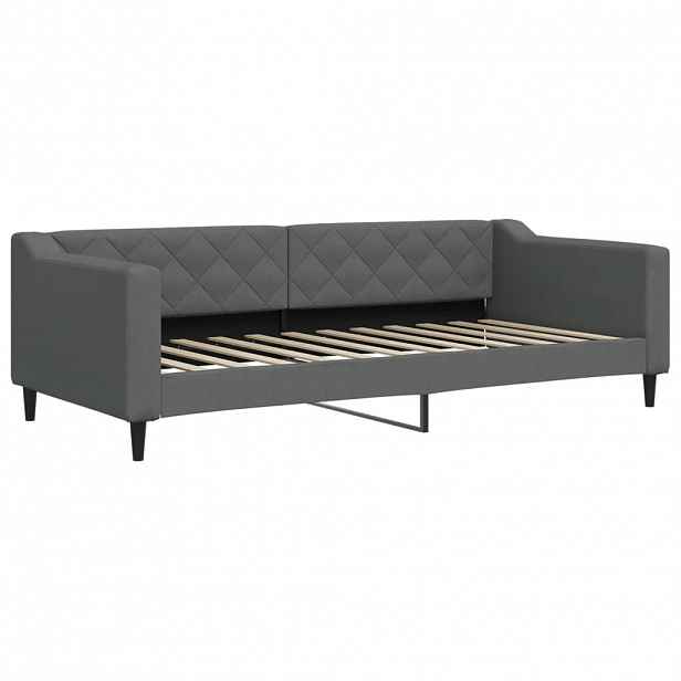 vidaXL Válenda tmavě šedá 90 x 200 cm textil