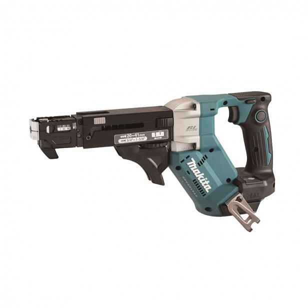 Makita - 18V AKU sádrokartonářský šroubovák se zásobníkem, bez baterie a nabíječky DFR452Z