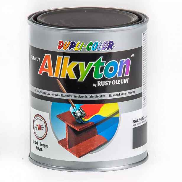 Alkyton RAL9005 mat 750ml