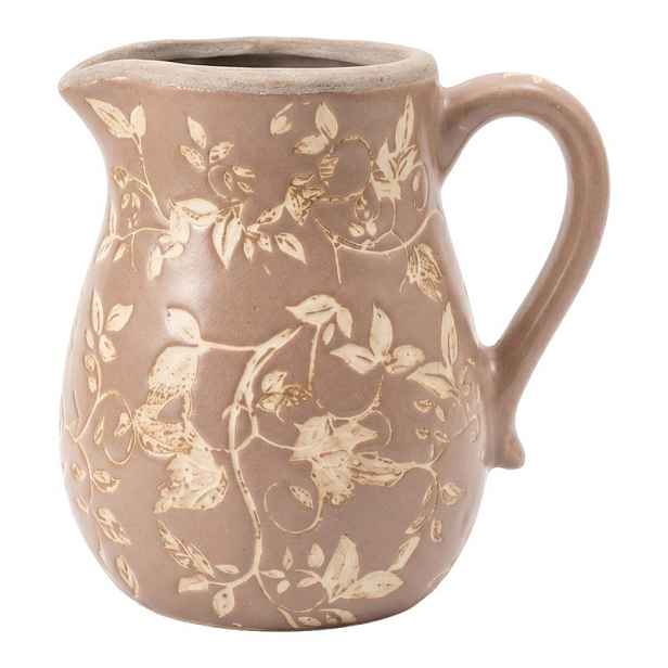 Dekorační keramický džbán Vintage Charm M - 16*13*16 cm Clayre & Eef