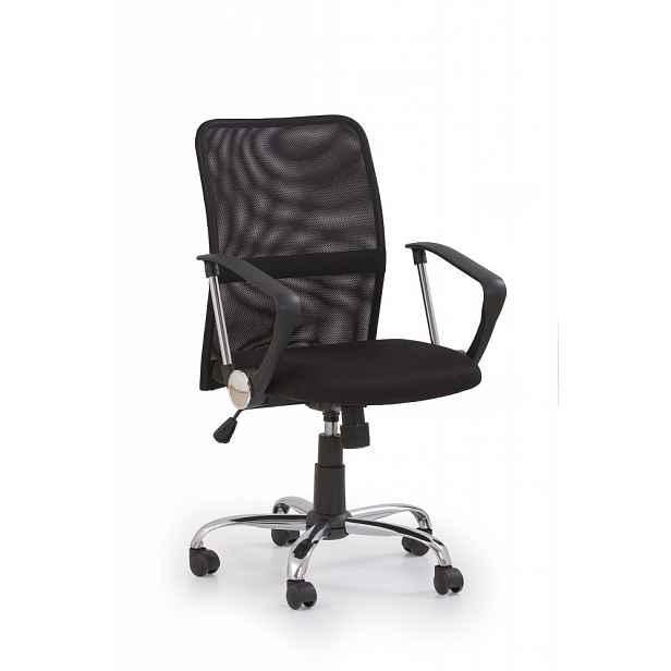 Kancelářská židle Tony černá - 58 cm