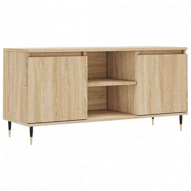 vidaXL TV skříňka dub sonoma 104 x 35 x 50 cm kompozitní dřevo