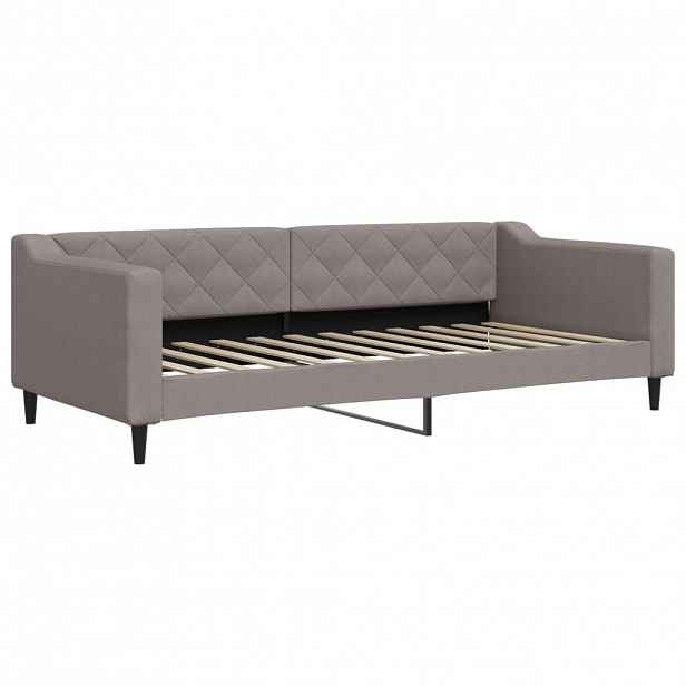 vidaXL Válenda taupe 90 x 200 cm textil