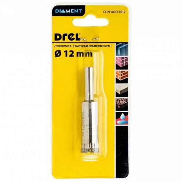Děrovka s diamantovým posypem 12 mm