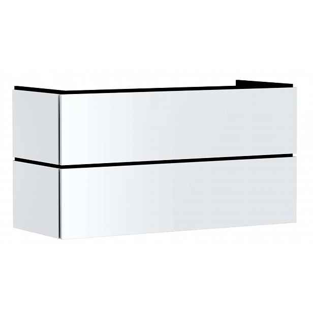 Hansgrohe Xilesa E - Umyvadlová skříňka, 62x118x47 cm, 2 zásuvky, matná bílá 54264700