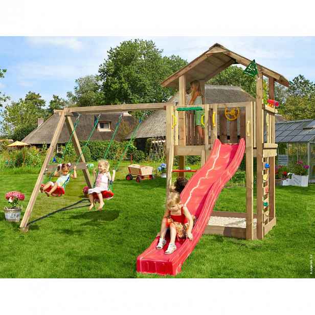 Hřiště Chalet s modulem 2-Swing Frame