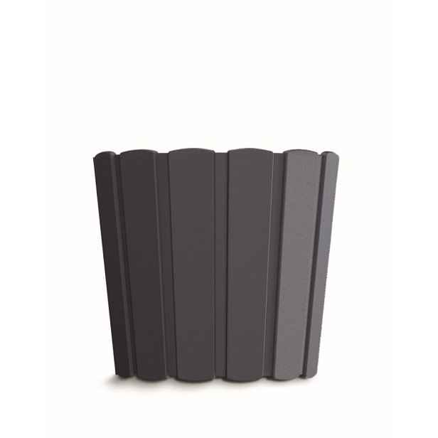 Prosperplast Květináč Boarde basic antracit, varianta 16,5 cm