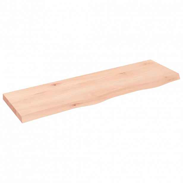 vidaXL Koupelnová deska 100x30x(2-4) cm neošetřené masivní dřevo