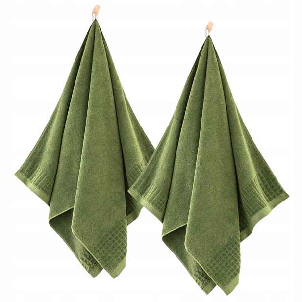 Zwoltex PAULO3 Ab Ručník do koupele velký zelený 500g 50x100cm x2