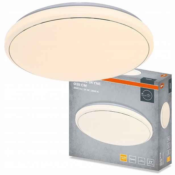 Stropní Svítidlo Led Stropní Svítidlo Nástěnné svítidlo Panel 24W 1680lm 3000K Osram
