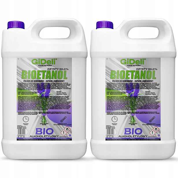 Bioetanol do krbu 2x 5L vůně levandule biopalivo