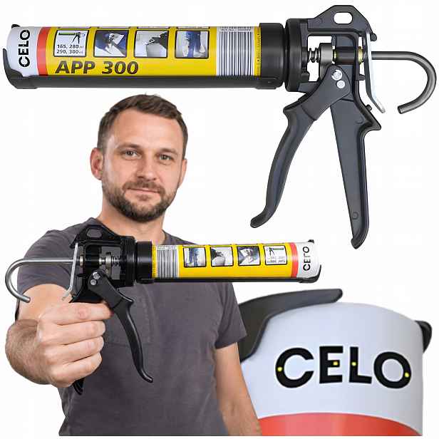 Dávkovač ručního vytlačovacího pistole pro chemickou kotvu Celo App 300 ResiFIX